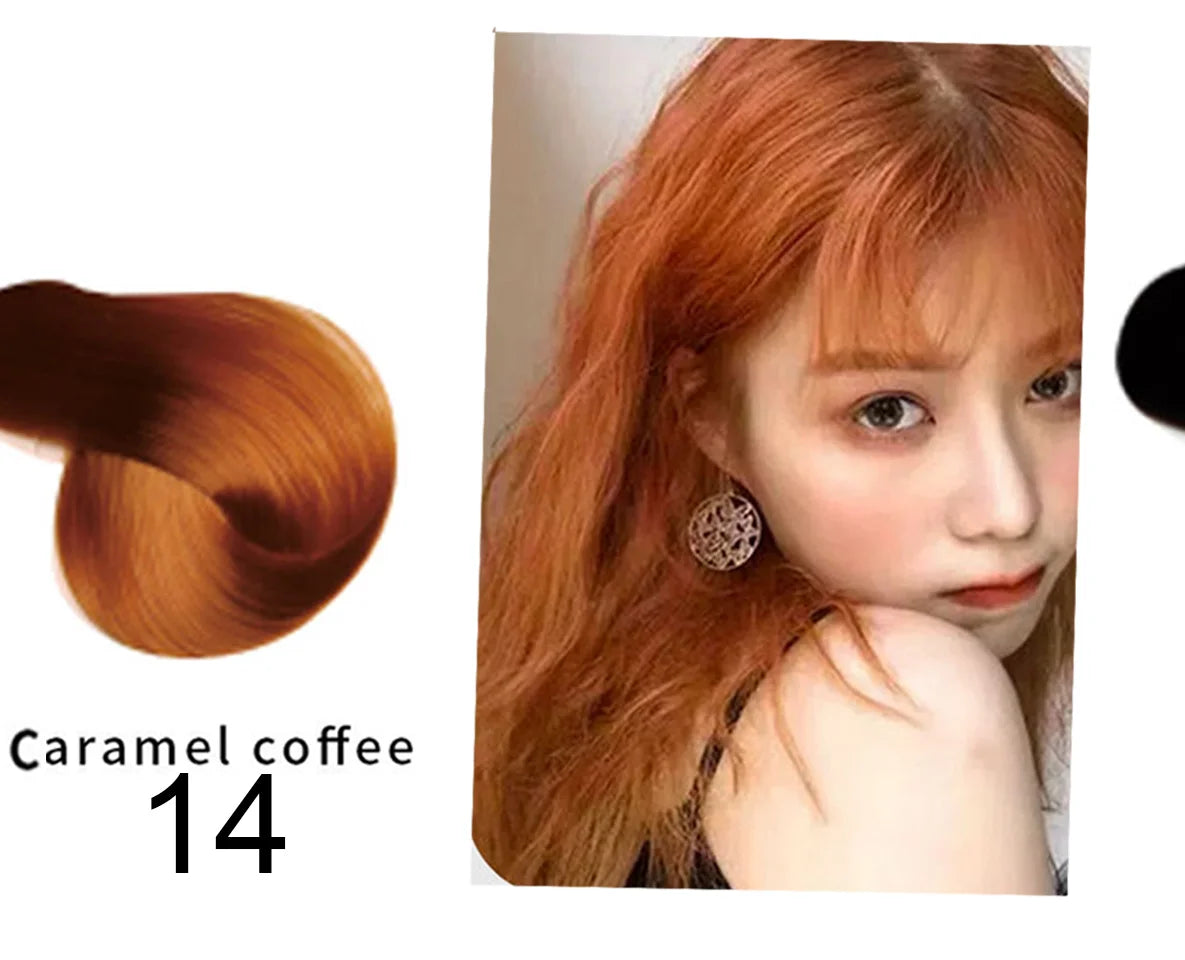 Mokeru Natural Fast Coloring Argan Oil For Hair Dark Brown Argan Speedy Hair Color Shampoo for Gray Hair Dye Shampoo |...