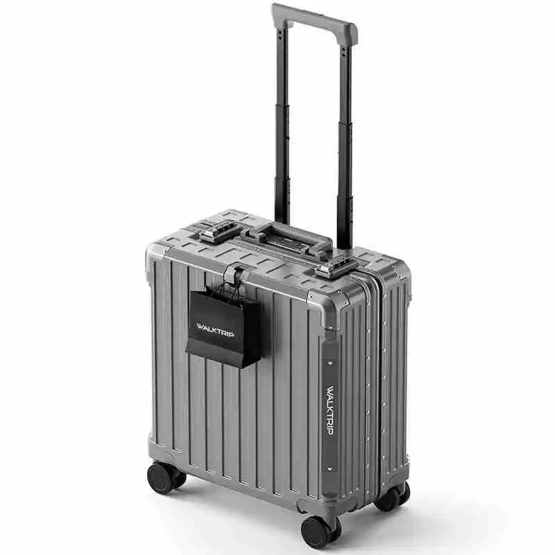 SUSHIMU  small 18-inch suitcase, carry-on case for women, short-distance trolley case, business combination lock suitcase,