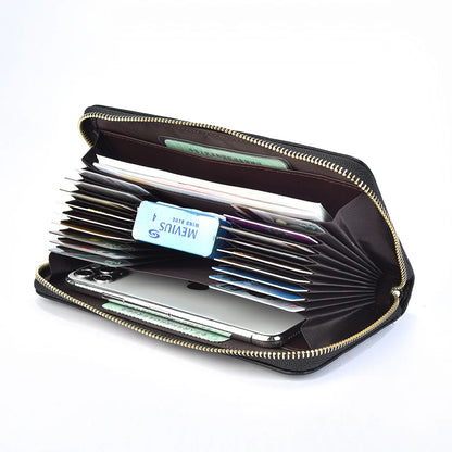 Men Wallets Long Style High Quality Card Holder Male Purse Zipper Large Capacity Brand PU Leather Wallet For Men