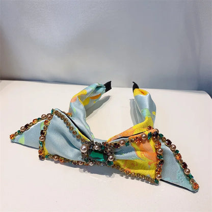 Big Bows Headbands Bow Headband Hairbands for Women Girls Hair Hoop Birthday Halloween Christmas Party Costume Accessories Gifts