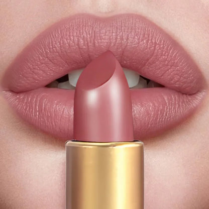 6-Color Matte Lipstick Set, Non-Fading, Non-Stick Cup Long-Lasting Velvet Finish, Smooth Matte Lip Color Waterproof Smudge-proof - Kimlud