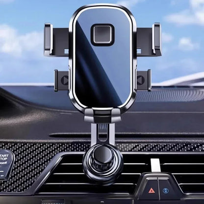Car Phone Holder [Wider Clamp & Metal Hook] Car Phone Mount [Thick Cases Friendly] Air Vent Clip Cell Phone Holder for All - Kimlud