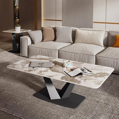 Minimalist Designer Coffee Table Simple Luxury Bedroom Italian Side Table Aesthetic Modern Mesas Bajas Lounge Suite...