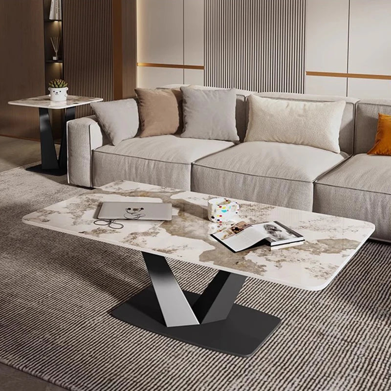 Minimalist Designer Coffee Table Simple Luxury Bedroom Italian Side Table Aesthetic Modern Mesas Bajas Lounge Suite...
