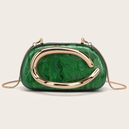 Fashion Women's Handbag Bride Metal Gold Women Luxury Evening Banquet Clutch Bag Shoulder Wedding Purse Party Crossbody...