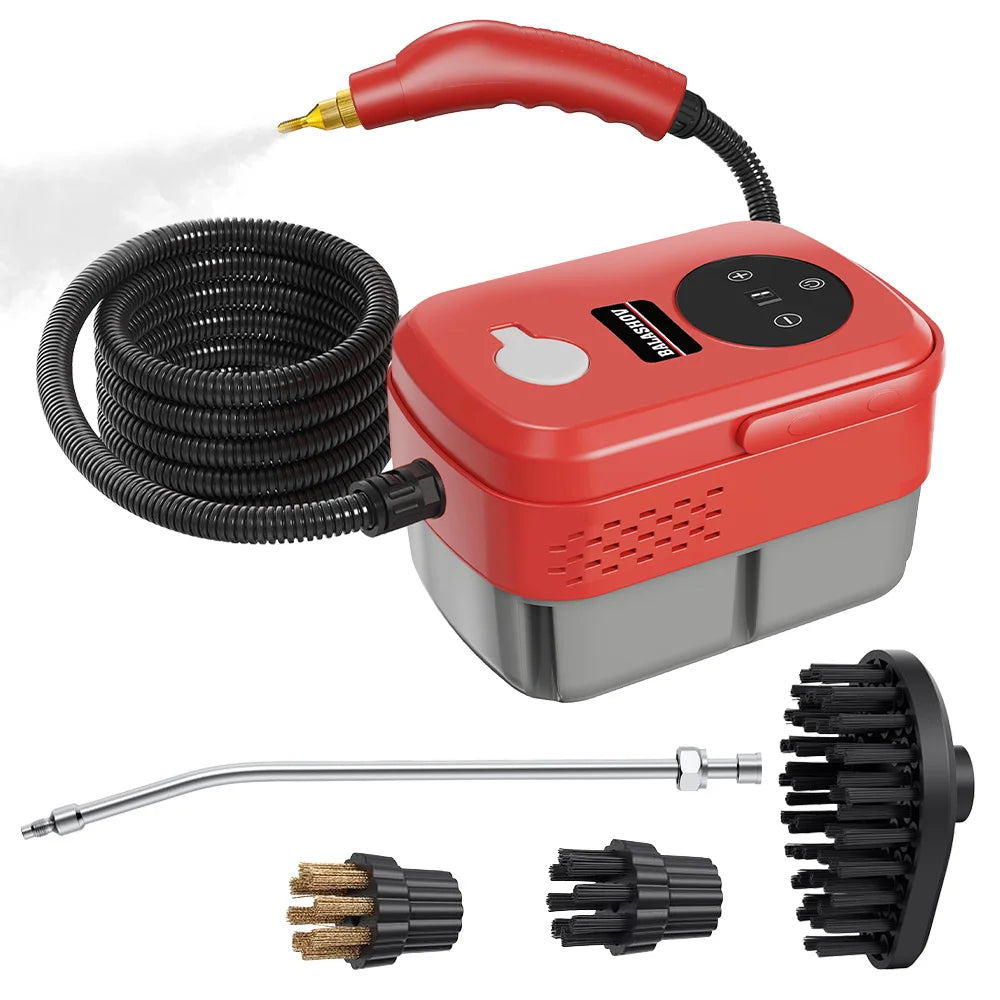 2500W High And Temperature Handheld Steam Cleaners Air Conditioner Kitchen Hood Car Steam Clean Machine Floor and More Cleaning - Kimlud