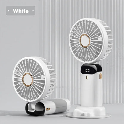 New Electric Fan Portable Air Conditioner Mini Cooler Rechargeable Neck Fans for Home Free Shipping Hand Usb Conditioning Blades
