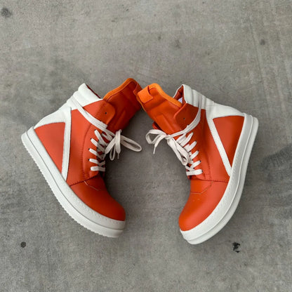 Classic Beige Leather High Top Shoe Retro Men Boots Sneaker ZIP Women Casual Shoes Lace Up Sneakers Luxury Gray Ankle Boot