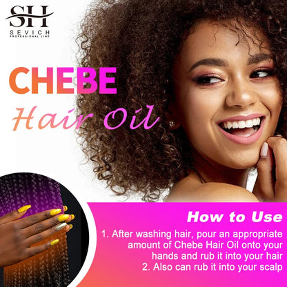 SEVICH Chebe Hair Growth Oil And Scalp Massager Comb Tool Set Chebe Oil Scalp Hair Strengthening Serum Hair Growth...