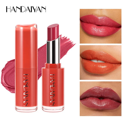 Velvet Matte Lipstick 8 Colors Long Lasting Waterproof Moisturizing Non Stick Lip Makeup For Daily Natural Look - Kimlud