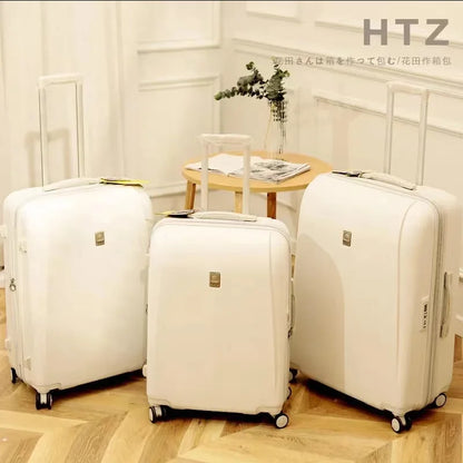 Luggage Women's trolley case Men's universal wheel 20 "password suitcase  24 Silent