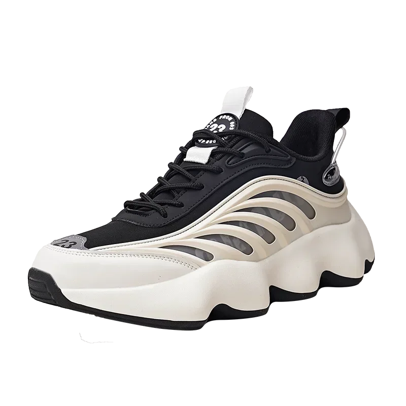 Autumn new high-quality men casual sneakers fashionable and versatile thick-soled comfortable non-slip dad shoes for couples