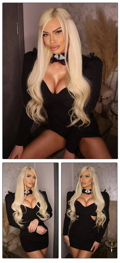 VC Elegant Dresses For Women Dinner Party Wear Long Sleeve Waist Cut Out  Patchwork Lace Black V Neck Mini Dress Gown