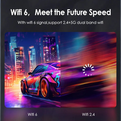 CAIWEI 4K Beam Projectors for Movie Auto Focus Correction Smart Android Wifi 1080P Full HD Home Theater Projector Global Version - Kimlud