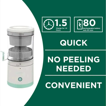 Fully Automatic Portable Juice Machine with Residue Separation Bidirectional Spiral for Home Use Fast Easy Cleaning