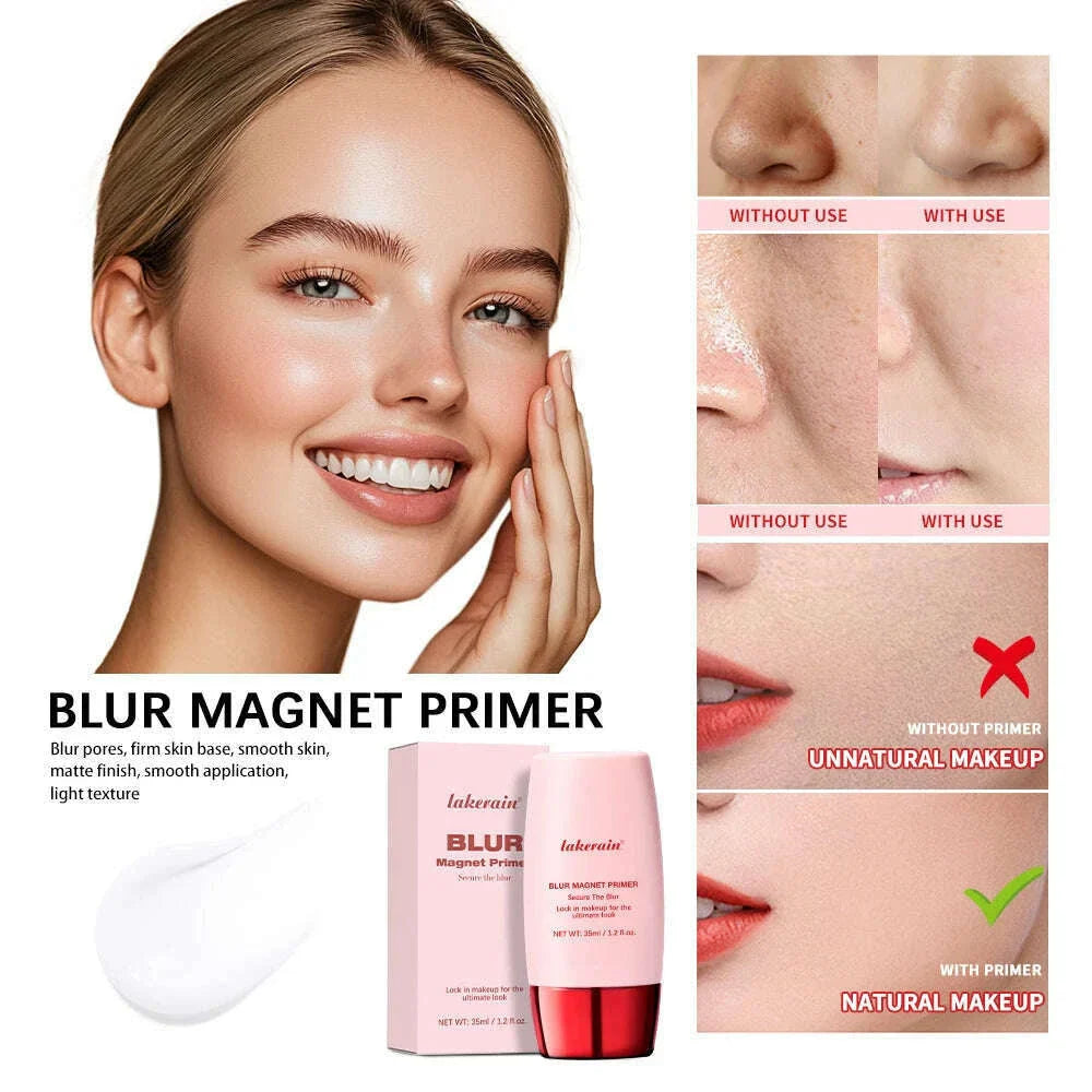 Pore Blurring Prime Base Makeup Natural Matte Make Up Create a Flawless Zero Pore Base Even Skin Tone Facial Base Cosmetics