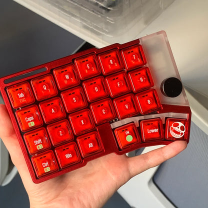 Cornix Wireless Split Mechanical Keyboard Bracket Version Aluminium Case Hot Swap Kit Bluetooth 2Mode Keyboard Ergonomics VIAL - Kimlud