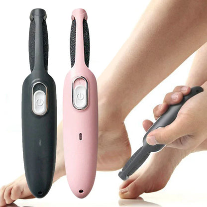 Rechargeable Callus Remover Tool Home Foot Spa Bath Massager Pedicure Experience Removes Dry Skin for Smoother Feet