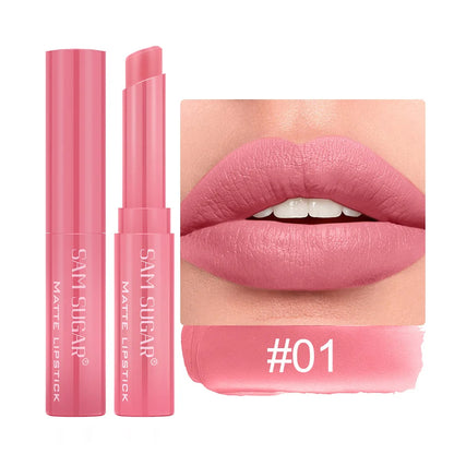 Nude Matte Lip Gloss 6 Colors Long-lasting Velvet Lipstick Waterproof Non-fade Non-stick Cup Lipsticks Women Makeup...