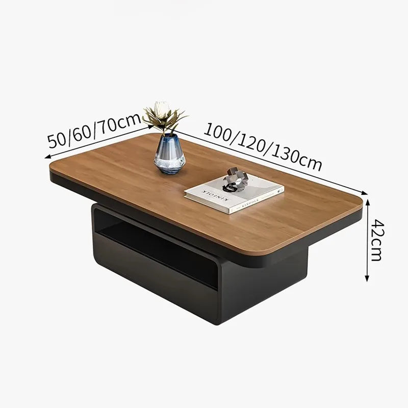 Creative Storage Coffee Table Simple Space Saving Vintage Premium Side Table Aesthetic Elegant Corner Tables Home Furniture