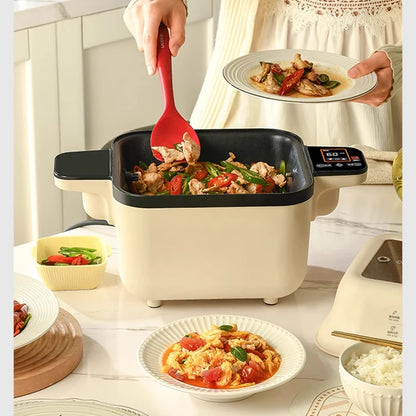Automatic cooking robot fully automatic rotating stir fry smart home lazy pot fried rice machine multifunctional