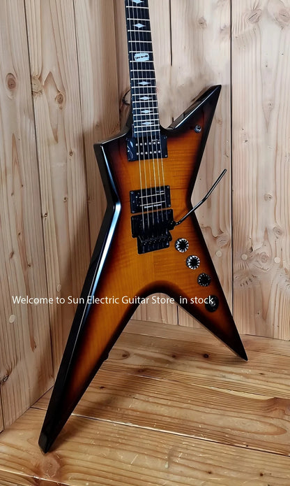 hot Custom Shop Dean Guitars Stealth Floyd FM – Trans Brazilia 2018 electric guitar hot Custom Shop Dean Guitars Stealth...