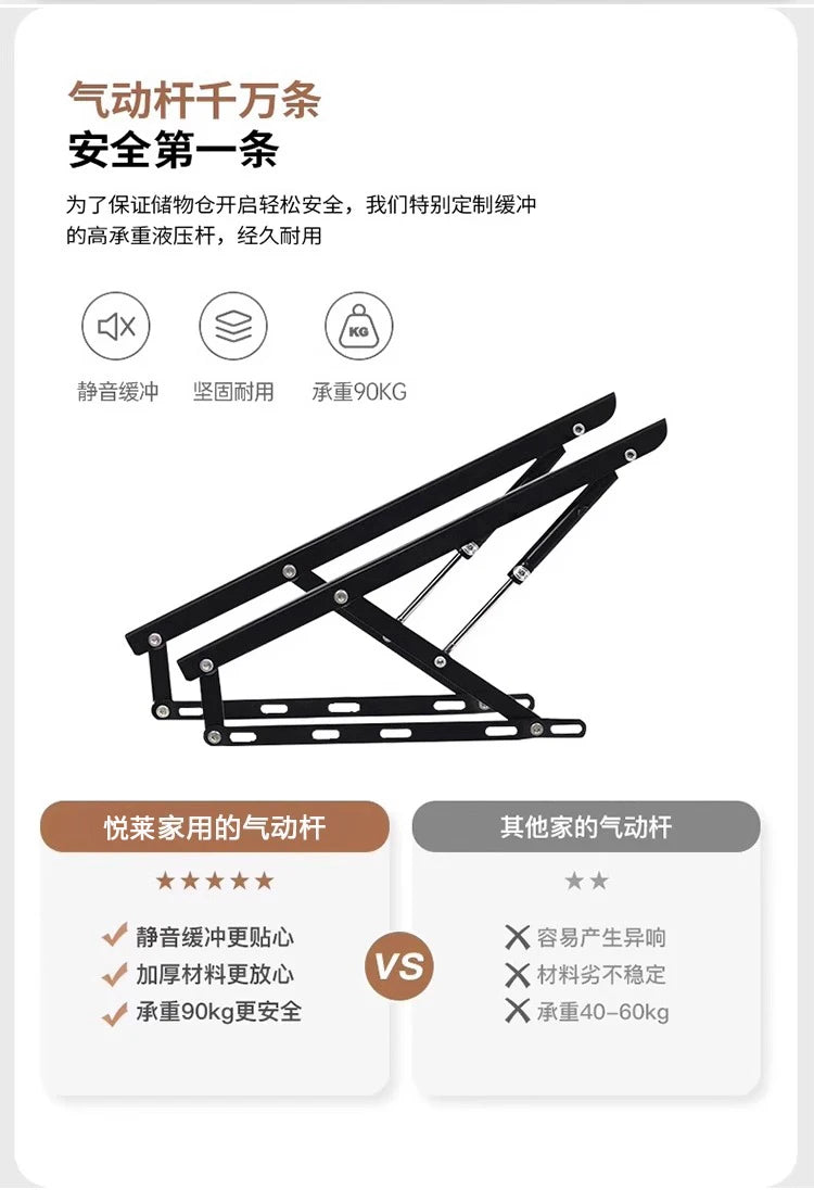 Storage Leather Double Bed Modern Minimalist Frame Luxury Double Bed Cheap Storage Camas Matrimoniales Bedroom Furniture...