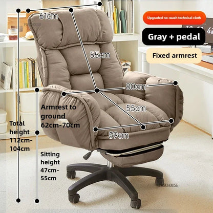 Creative Swivel Lift Office Chairs Modern Comfortable Backrest Computer Chairs Student Study Gaming Chair for Office Furniture L - Kimlud