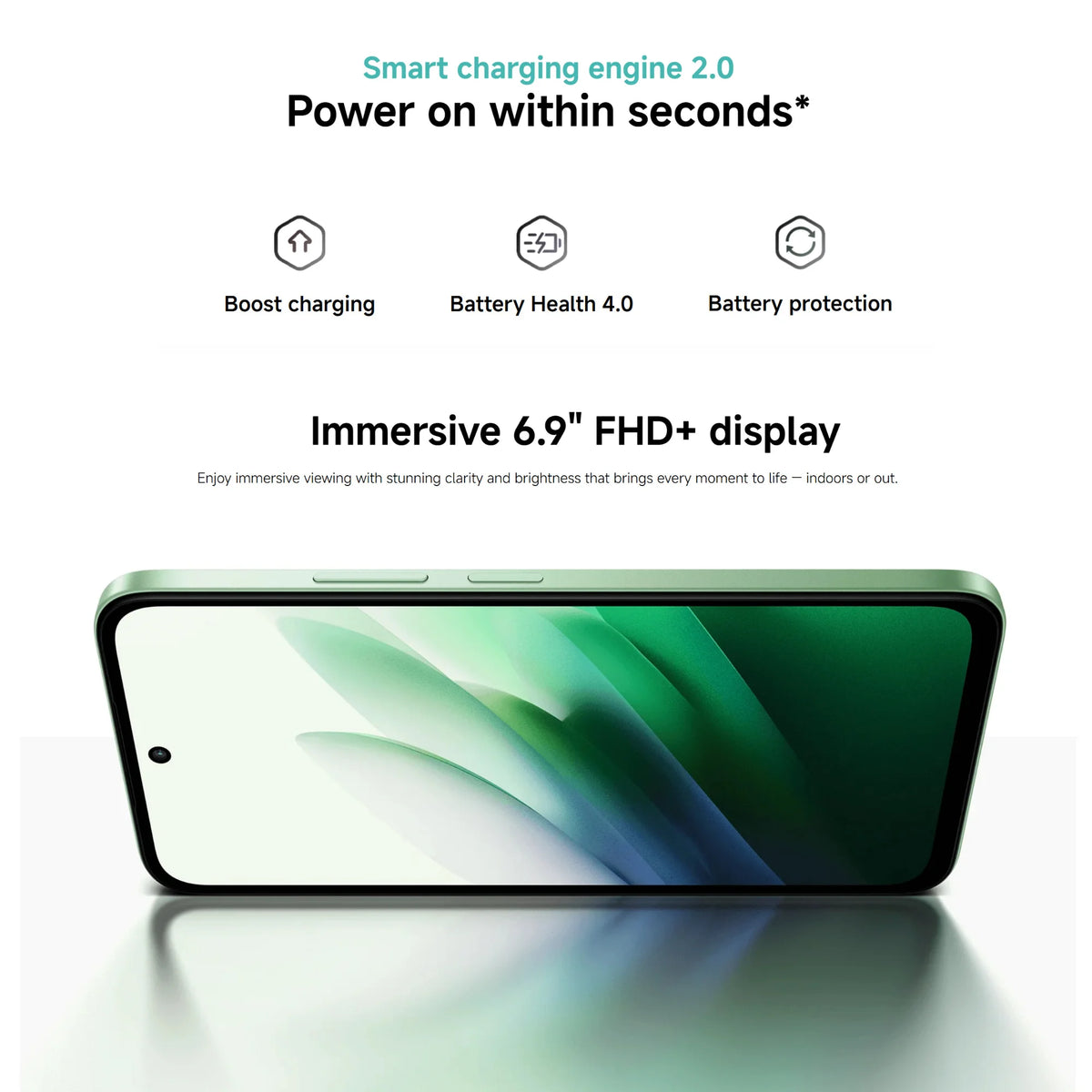 Xiaomi Redmi 15 5G 8+256GB Global Version 6.9“ FHD+ 144Hz 50MP Snapdragon® 6s Gen3 Mobile Platform 7000mAh 33W Side...