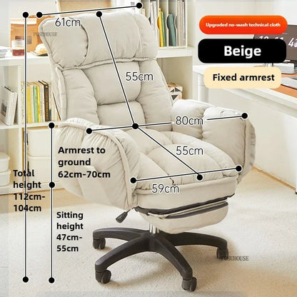 Creative Swivel Lift Office Chairs Modern Comfortable Backrest Computer Chairs Student Study Gaming Chair for Office Furniture L - Kimlud