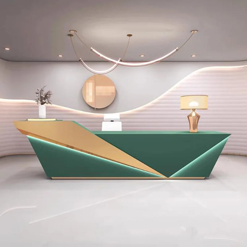 Unique Beauty Reception Desks Company Organizers Best Welcome Reception Desks Design Led Lights Mostrador Commercial Furniture