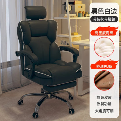 Rolling Wheels Office Chair Cheap Lightweight Footrest Reading Backrest Luxury Office Chair Ergonomic Taburete Salon...