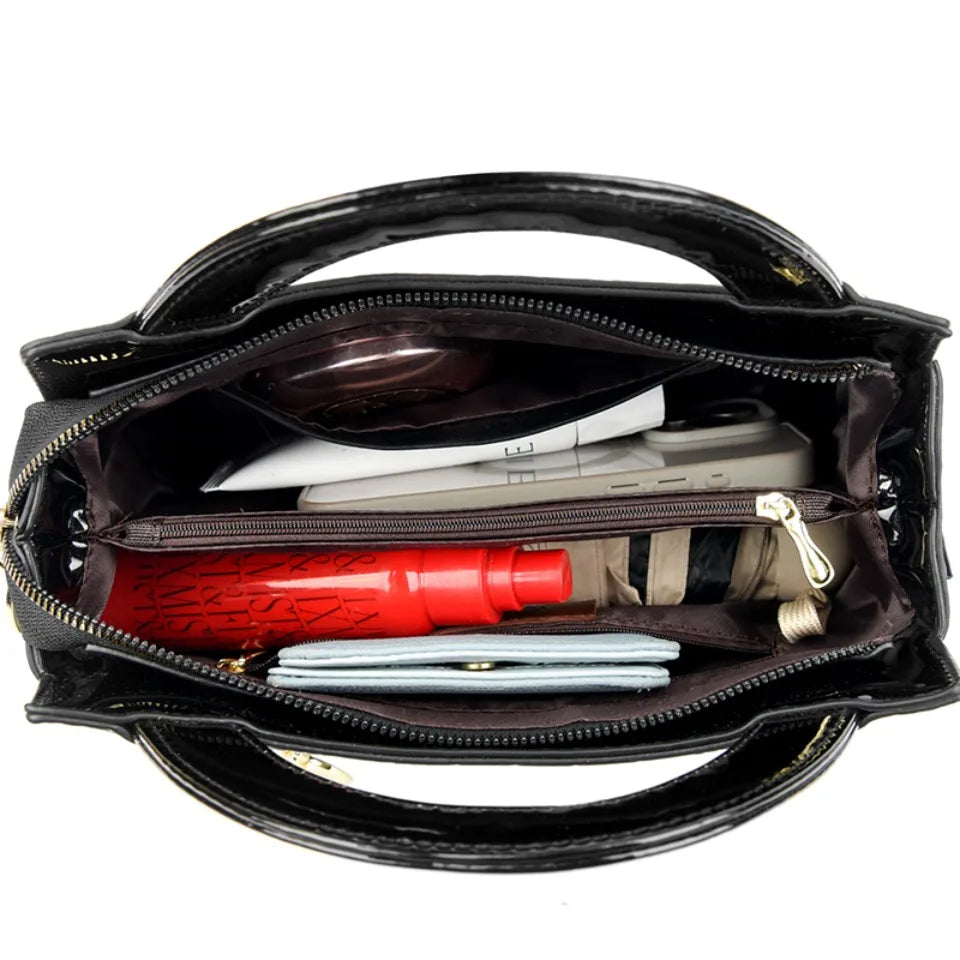 KAIDIFEINIROO Kangaroo Brand Alligator Pu Leather Shoulder Crossbody Bag Clutch Hand Bags for Mother Small Women Handbags New