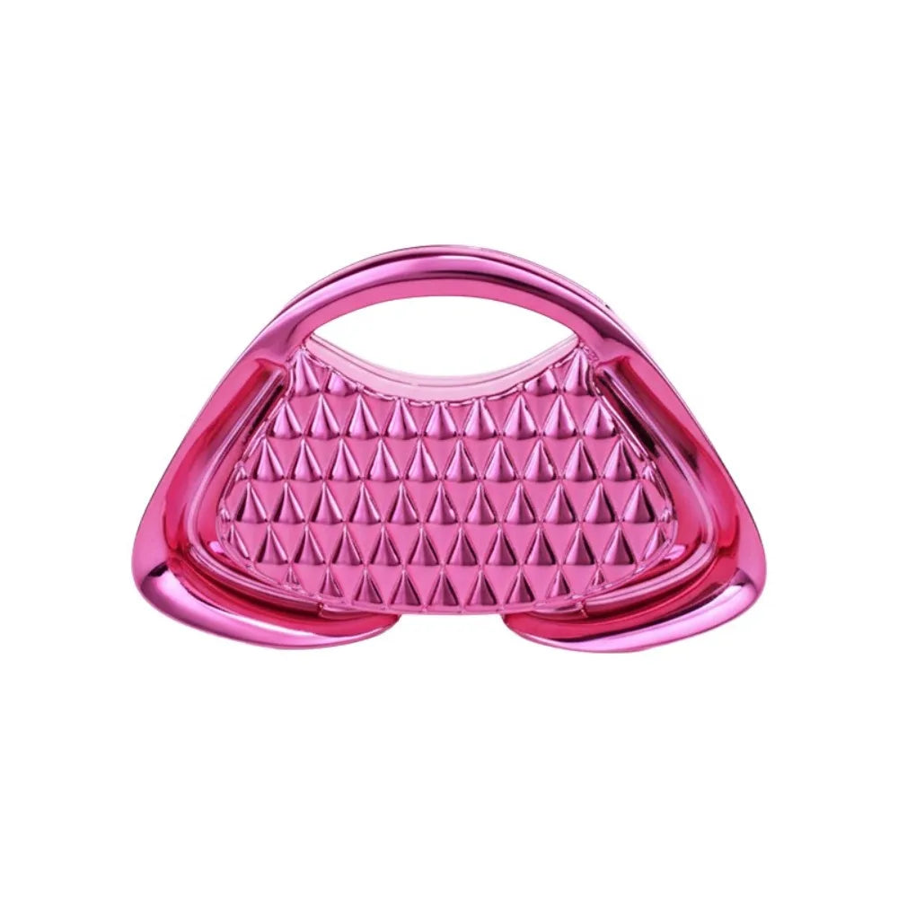 Trendy Luxury Women's Handbags Acrylic Hard Shell Evening Clutch Geometric Shape Mesh Trapezoidal Shoulder Bag Wedding...