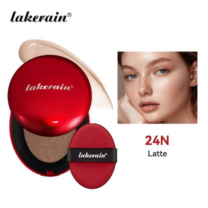 Sunscreen Cushion Foundation Fit Cushion Foundation Full Coverage Waterproof Long-lasting Concealer Long-lasting Makeup...