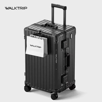 Luxury Travel Suitcase High Quality Upgrade Thicken PC Material Rolling Luggage with Aluminum Frame TSA Lock...
