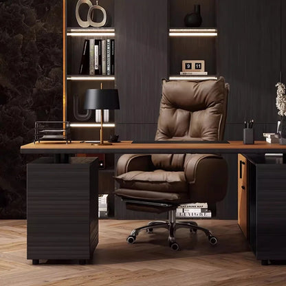 Ergonomic Computer Office Chair Gaming Recliner Swivel Study Office Chair Accent Armchair Comfy Silla De Oficina Salon Furniture - Kimlud