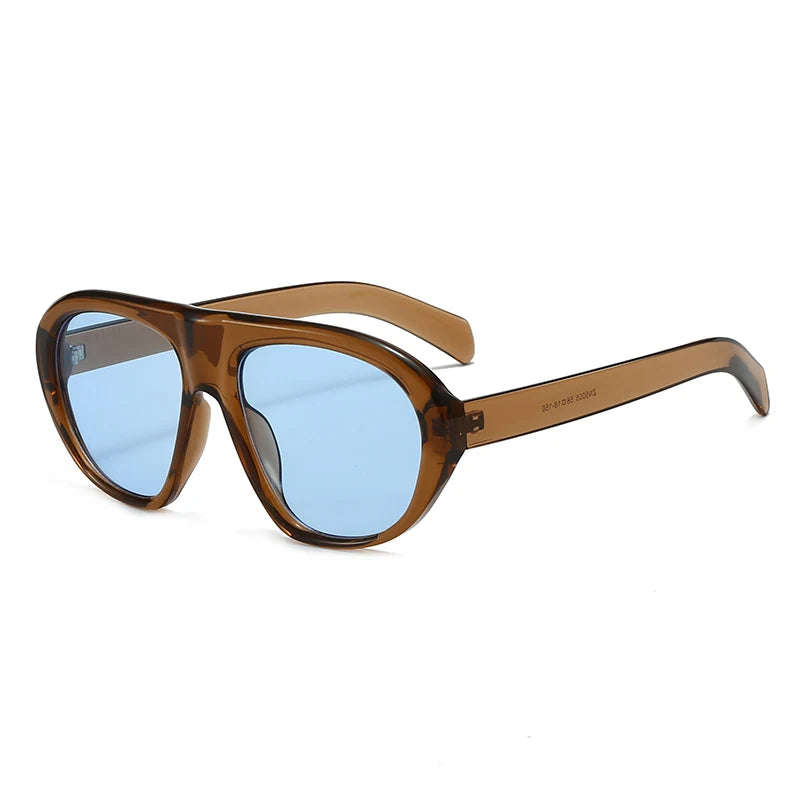 Oversized Pilot Sunglasses 2026 New Vintage Brand Sun Glasses Women Trendy Luxury Brand Designer Outdoor Shades | Kimlud...