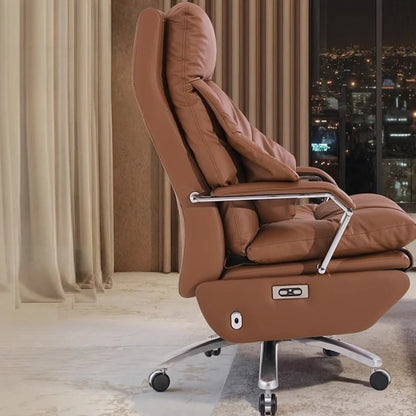 Aesthetics Massage Chair Swivel Lift Comfortable Office Nordic Design Rotating Chair Footrest Ergonomic Bureau Meuble...
