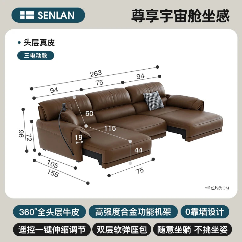 Smart Lazy Living Room Sofas Multifunctional Love Seat Folding Luxury Recliner Living Room Sofas Designer Muebles Home...