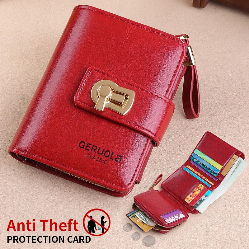 A Wallet with Multiple Card Slots And Large Capacity, Suitable for Holding Car Keys Or Coins. Perfect for Birthday Gifts, Valent