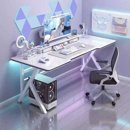 Desktop computer table Home use gaming table Bedroom table Simple desk Study Student desk - Kimlud