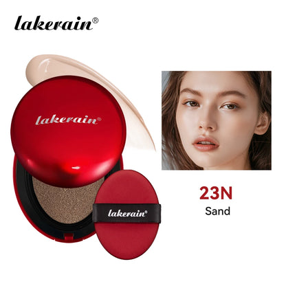 Sunscreen Cushion Foundation Fit Cushion Foundation Full Coverage Waterproof Long-lasting Concealer Long-lasting Makeup...