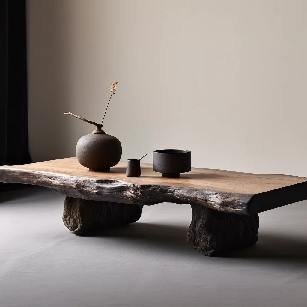 Aesthetic Wood Coffee Table Antique Designer Modern Living Room Decoration Coffee Table Unique Service Meubles Home...
