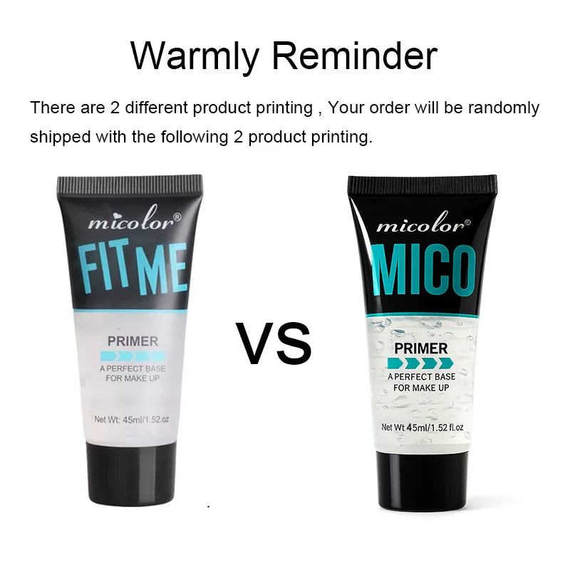 Transparent Jelly Primer Makeup Base Color Rendering Long Lasting Makeup Holding Pre Makeup Base Cream 45ml/1.52oz - Kimlud