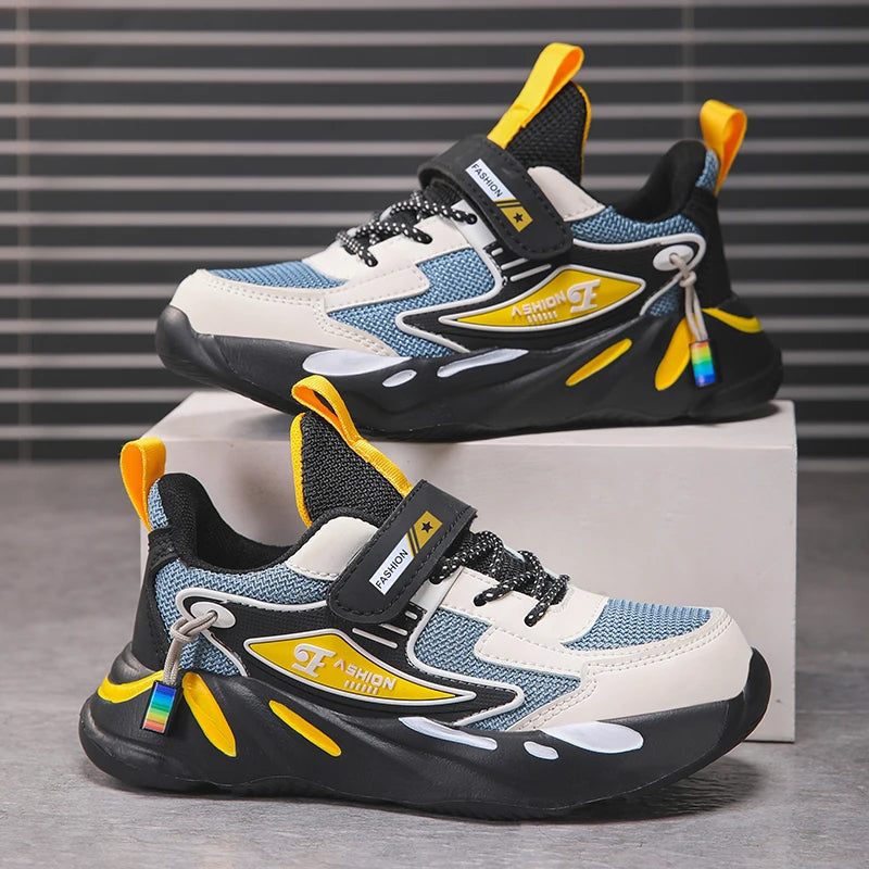 Children Boys Mesh Sports Running Shoes Breathable Non-slip For Girls Casual Running Walking Kid's Sneakers - Kimlud