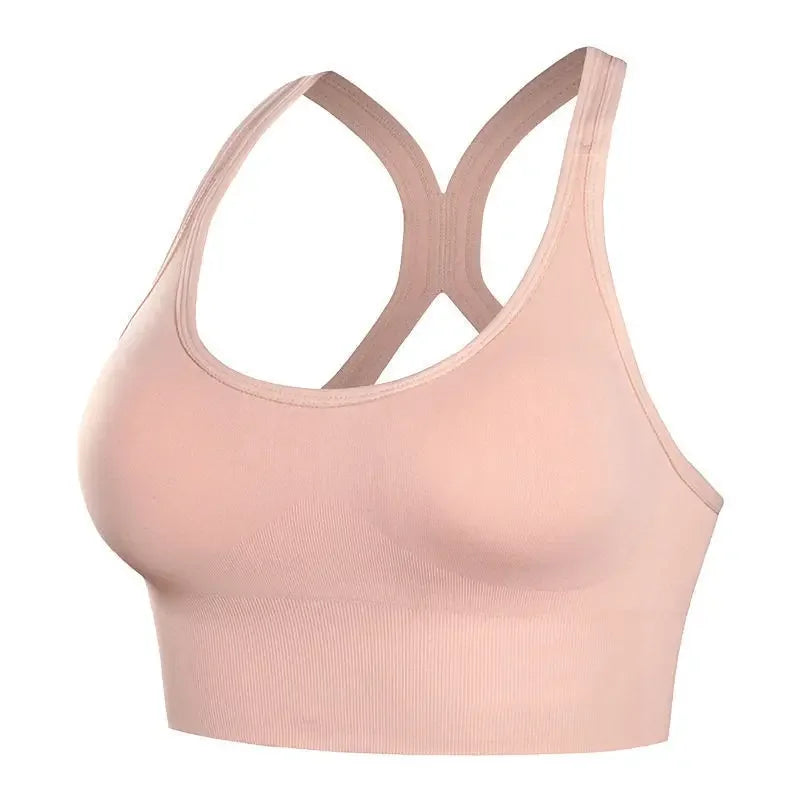 High Quality Sexy Adjustable Wireless Supportive Comfortable Bra New Anti-Vibration No Steel Ring Yoga Beauty Back Underwear - Kimlud