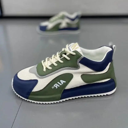 Sneaker Casual Men Designer Cover Bottom Board Shoe Fashion Microfiber Leather/Mesh Breathable Increased Internal Platform Shoes