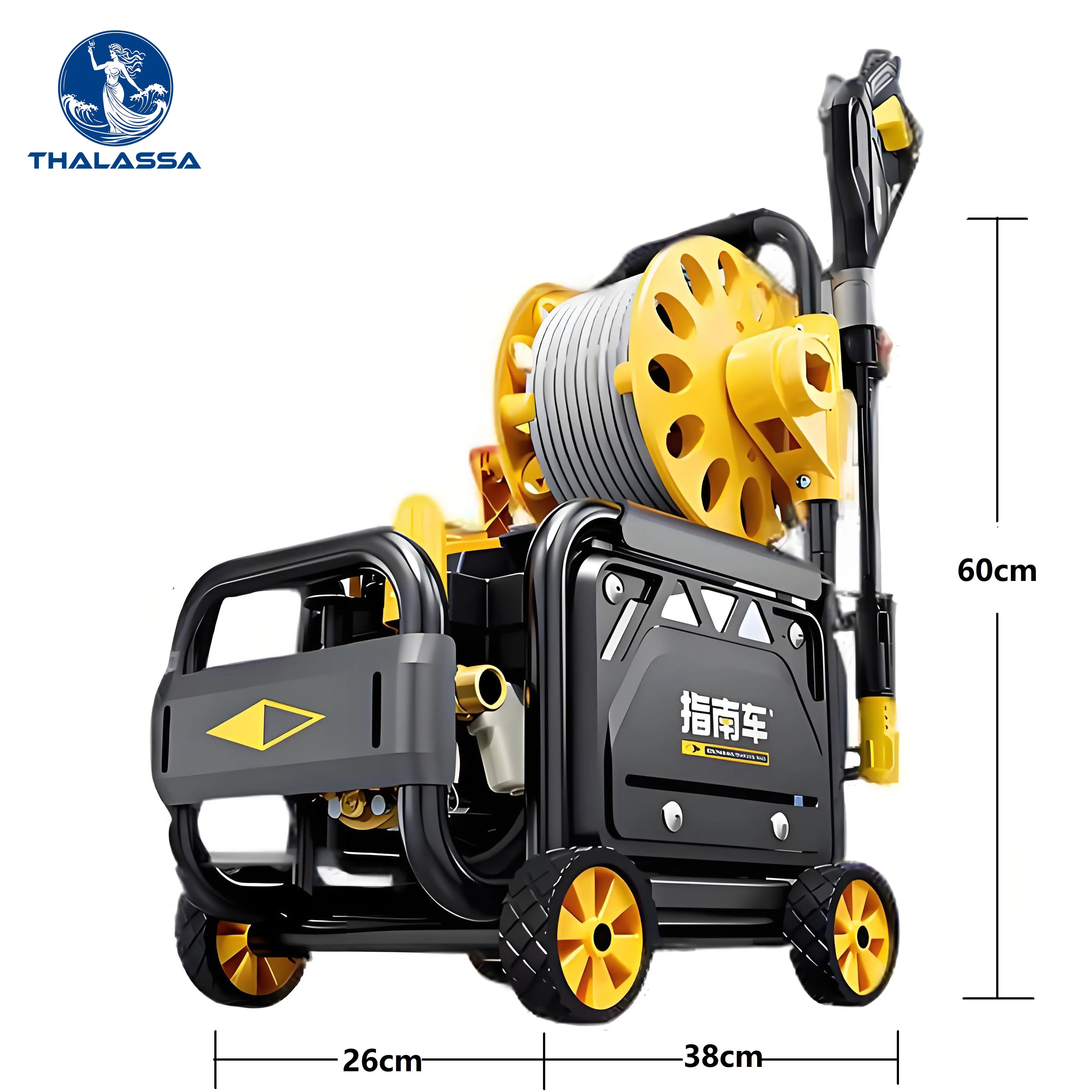 250Bar 220V High Pressure Car Wash Machine With Water Gun Foam Cannon Adjustable Nozzles For Automotive Yard Driveway...