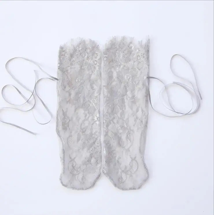 BKLD Womens Socks 2022 Summer Sexy Lace Floral Transparent Socks Women Mesh Women Girl Socks Elastic Fashion Lady Short Socks - Kimlud